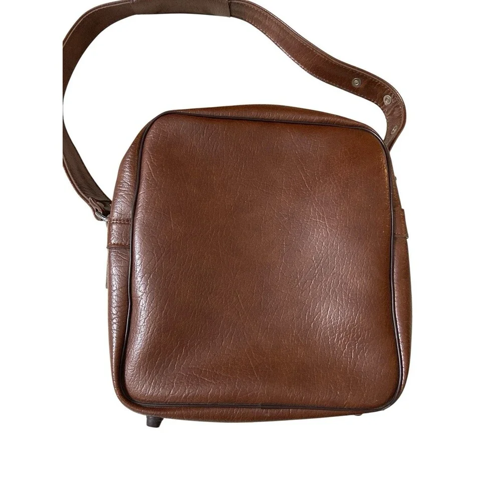 Interpur‎ 1970s Crossbody Lugagge Vintage Bag With Lock And Key Made In Korea